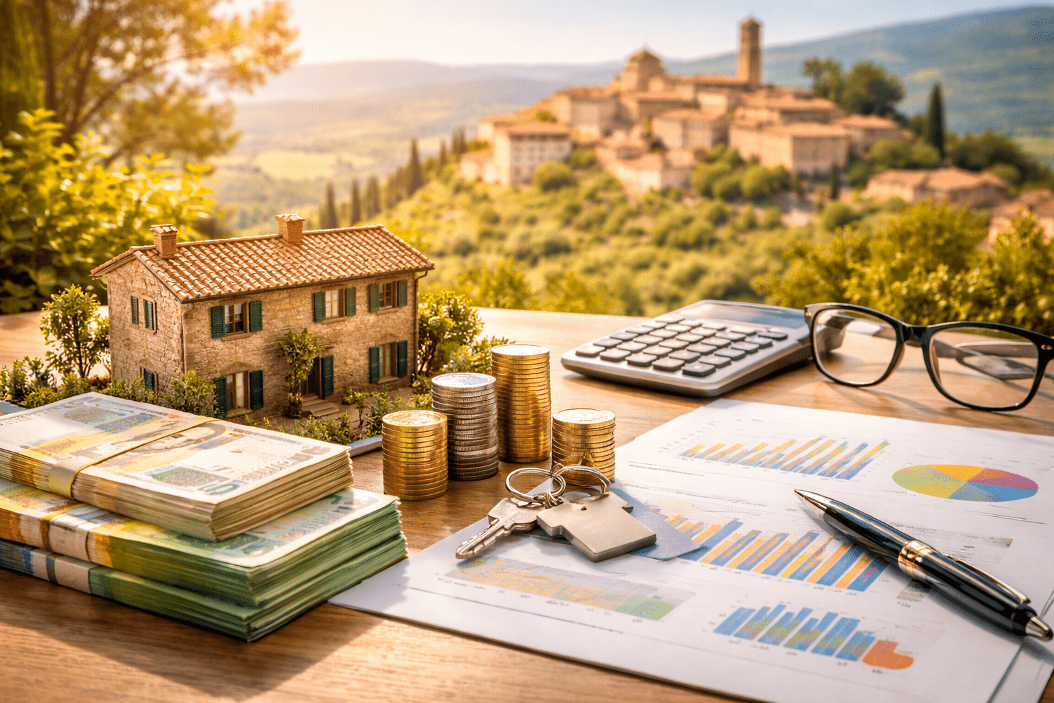 Capitale necessario per investire in immobili in Toscana