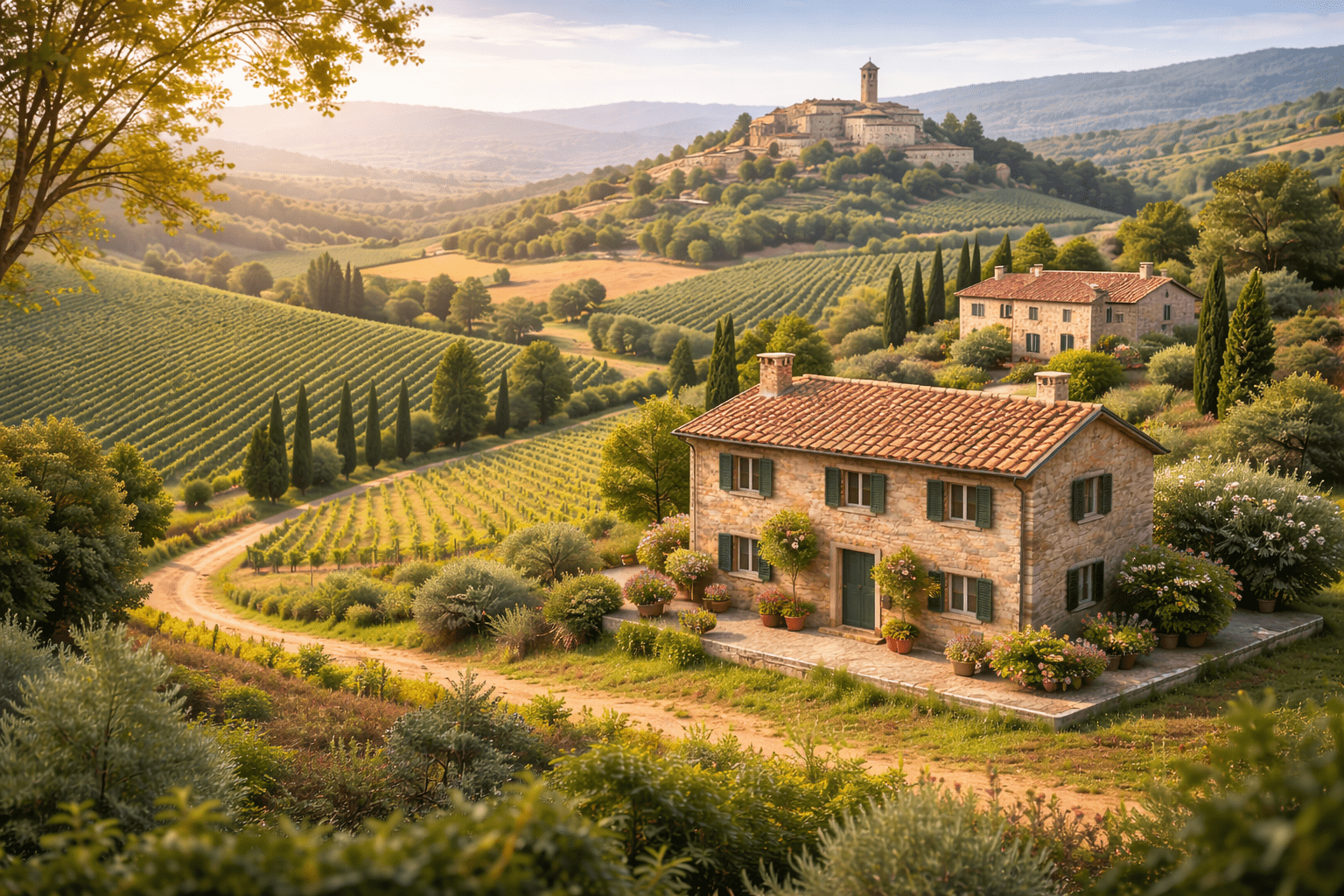 Investimenti immobiliari in Toscana in area residenziale e collinare